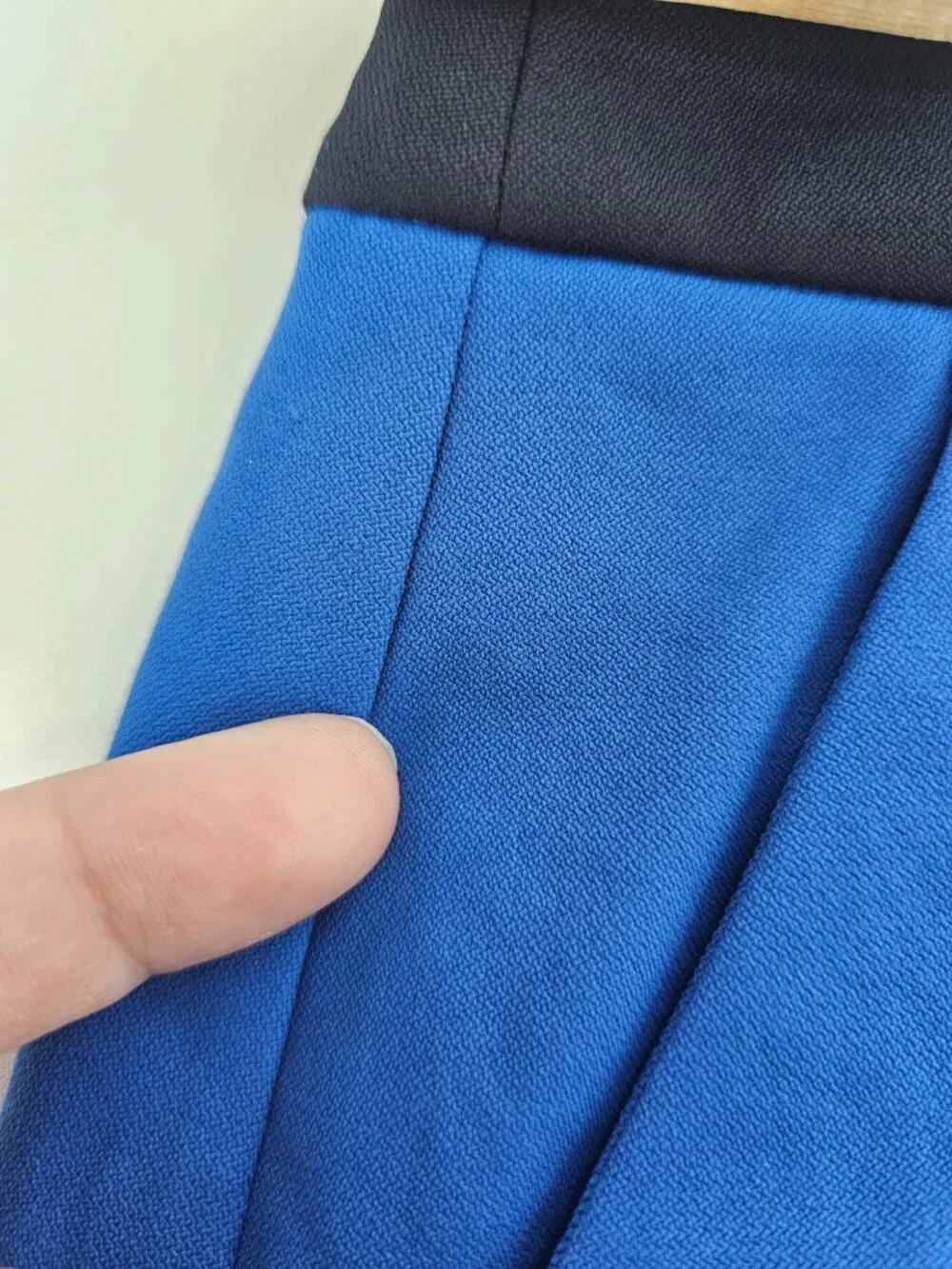 Tory Burch Sport Tech Twill Golf Skort Royal Blue Women's Size L Activewear